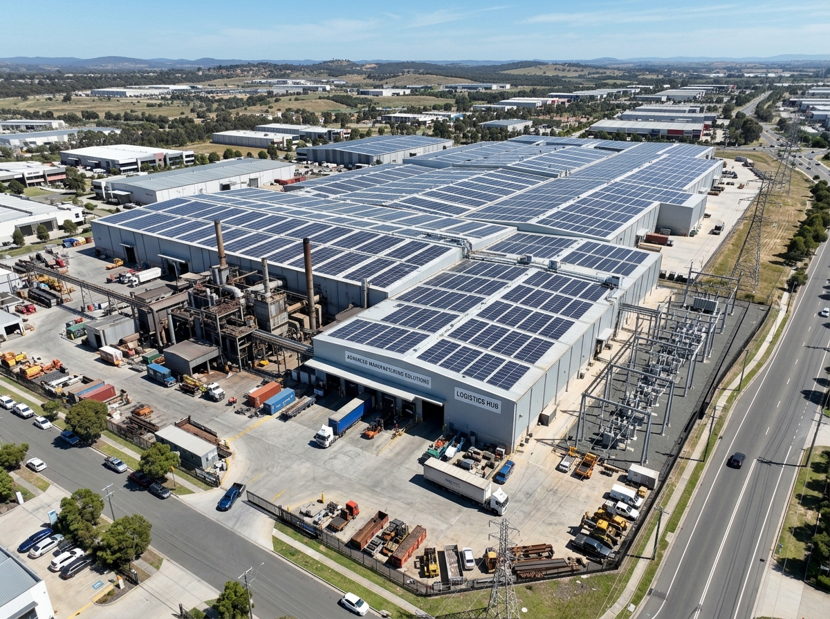 Industrial Solar Plant
