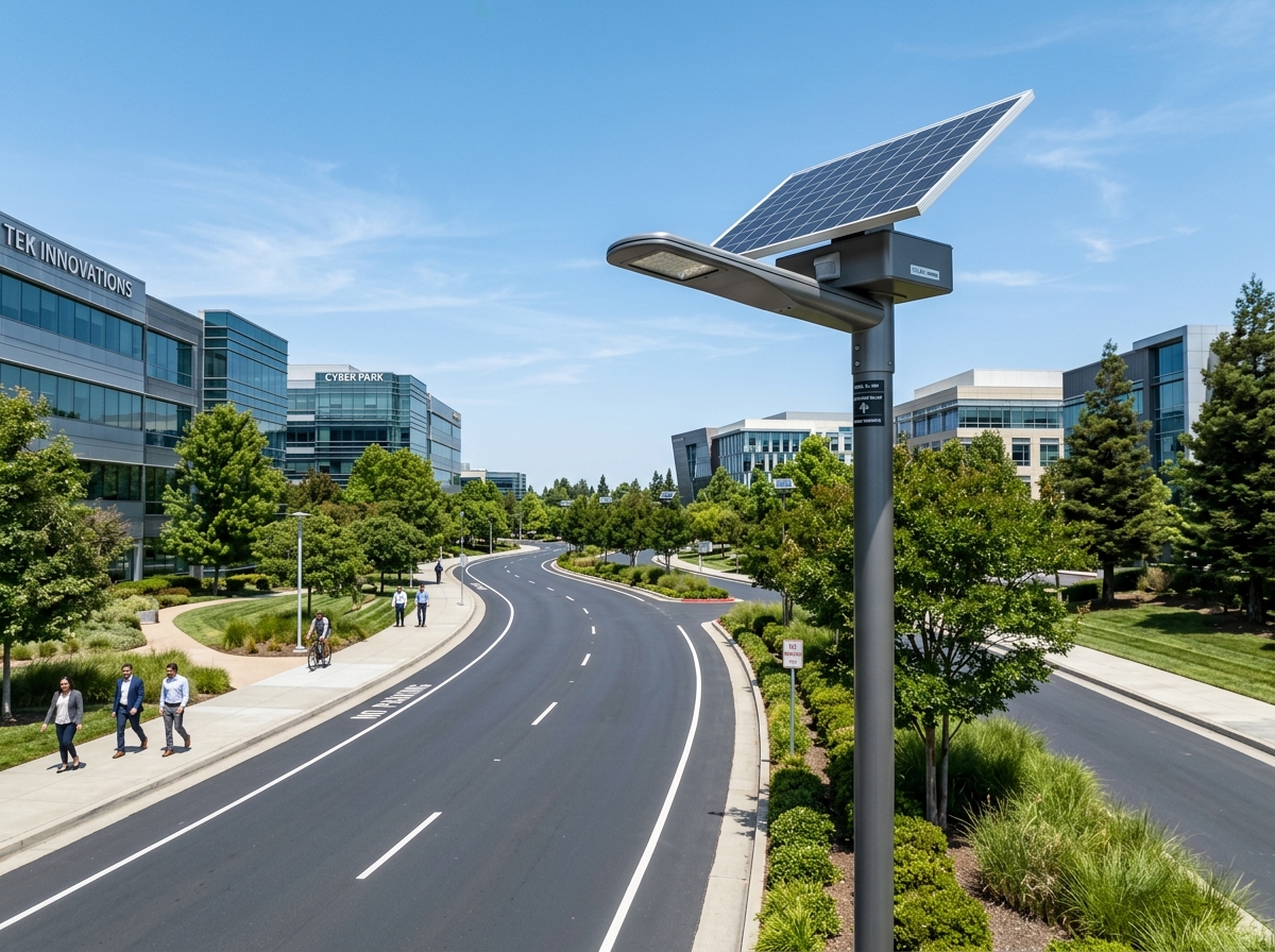 Smart Solar Street Lighting